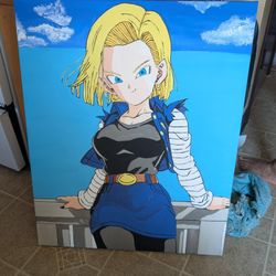 Dragón Ball Z Acrylic Paint