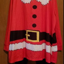 Adult Santa Claus Costume/Pajama/Halloween/Party/Christmas 