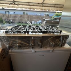 Kitchen Aid Cooktop Build In 36 Commercial 