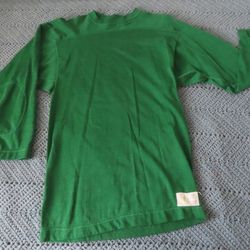vintage rare russell southern co jersey long sleeve M green