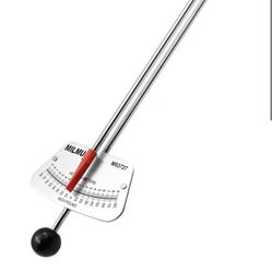 FALOSI 1/4-inch Drive Beam Torque Wrench - 0-80 Inch/Pounds and 0-9 Newton/Meter Torque Wrench - High Visibility Markings for Easy Readings