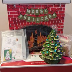 American Girl Doll, Julie's Christmas Fireplace, 2019, New In box!