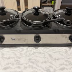 TRU Triple Buffet Servr