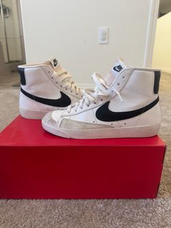 Nike Blazer Mid White Black 8.5W
