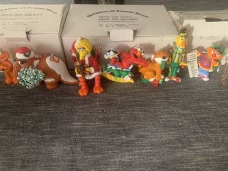 Christmas Sesame Street Ornaments