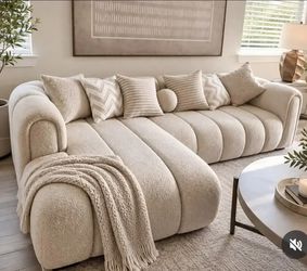 Cream  Sectional Furniture