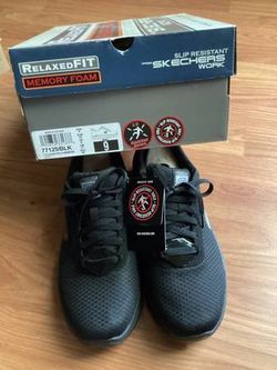 Skechers Men's Work Shoe(Slip Resistant Electrical Hazard)