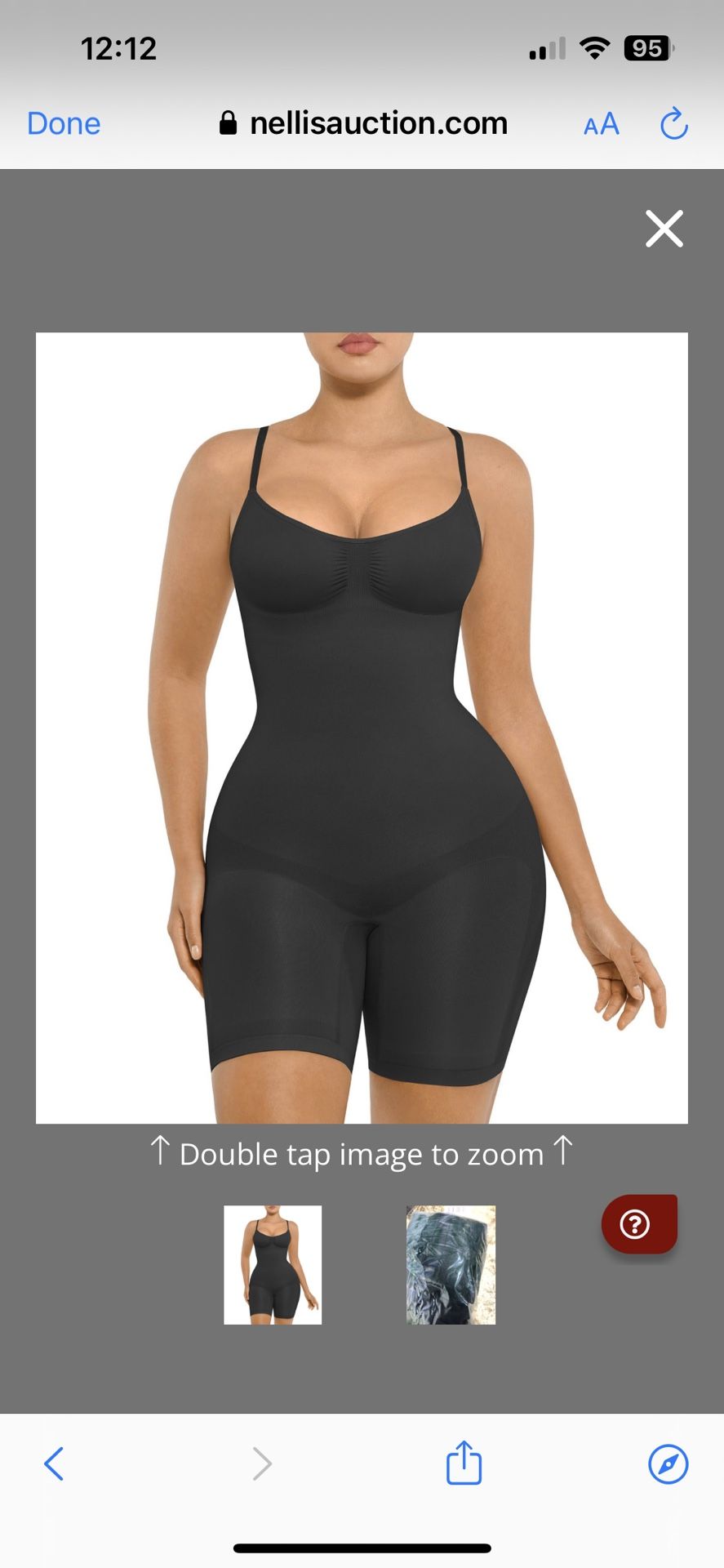 FeelinGirl Shapewear For Women Tummy Control Body Shaper Plus Size Seamless Full Body Waist Trainer Hip Enhancer Bodysuit Black XS/S