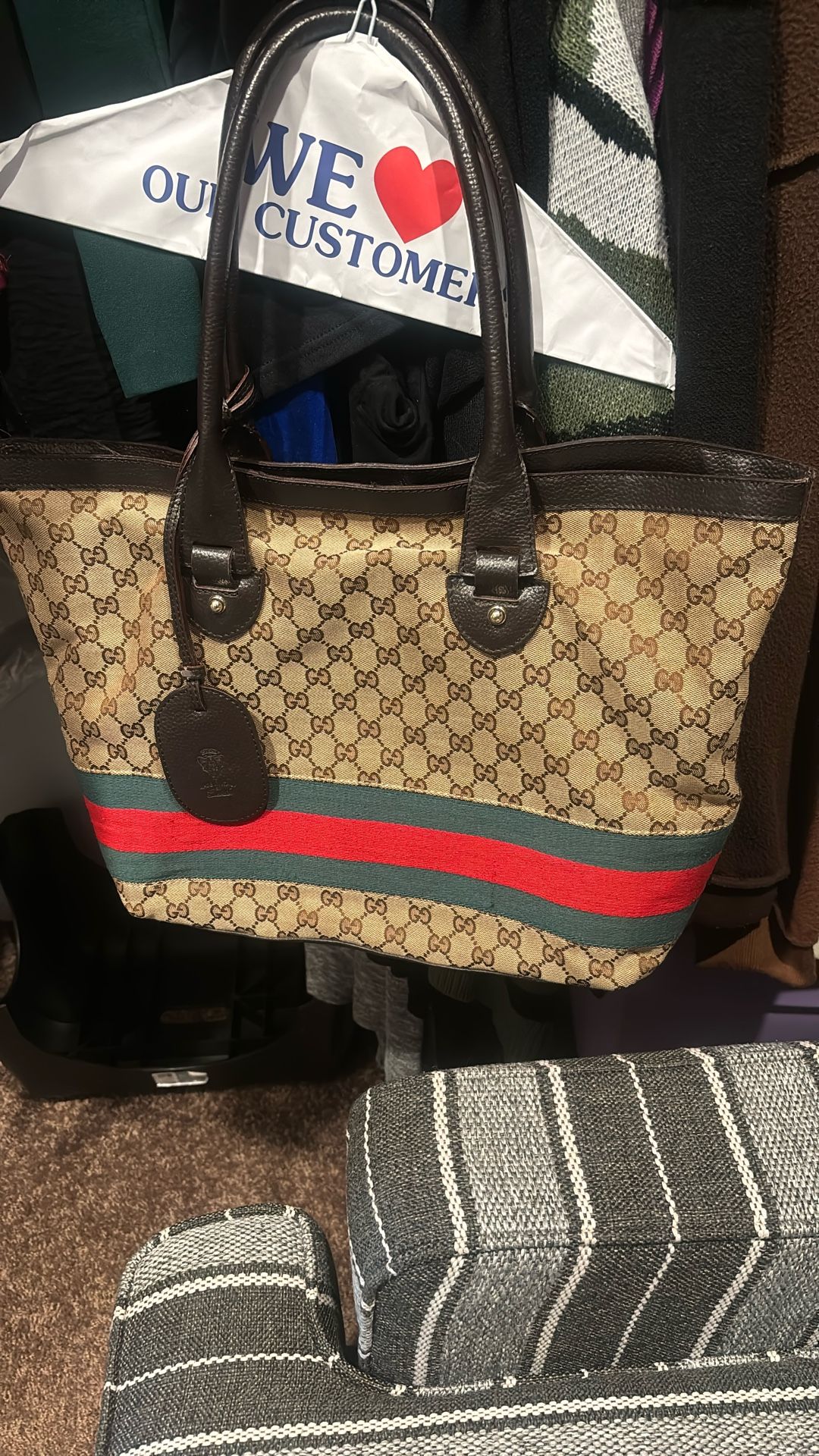Gucci Handbag, Large, And In Charge!!