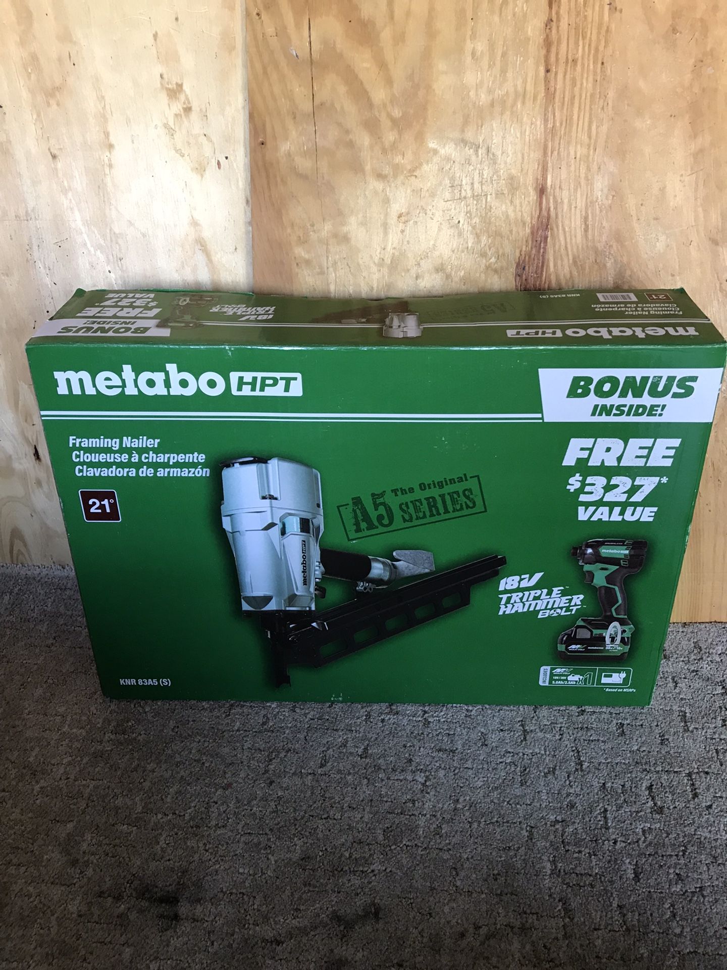 Metabo Framing Gun With Impact