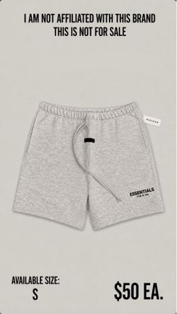 “Light oatmeal” essentials shorts