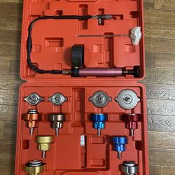 🌡️ Universal Cooling System Radiator Pressure Tester Tool