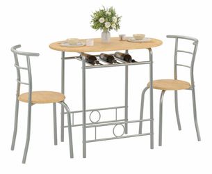 Small 3-Piece Dining Table Set