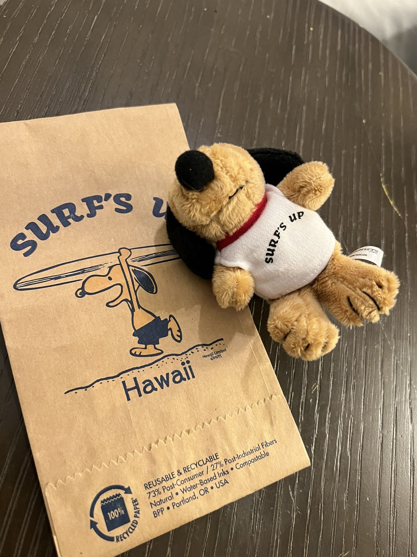 Snoopy Tanned Peanuts/Hawaii Limited Edition: Surf'Up for Sale in