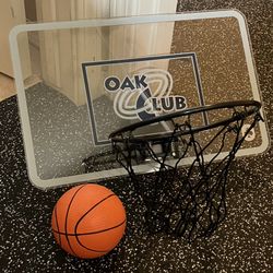 Squat Rack Basketball Hoop W/Ball