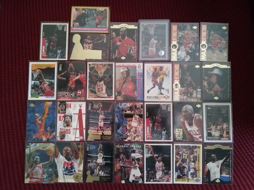 Michael Jordan Basketball Cards (1(contact info removed))