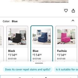 Loungie Brand. Resty Memory Foam Lounge Chair