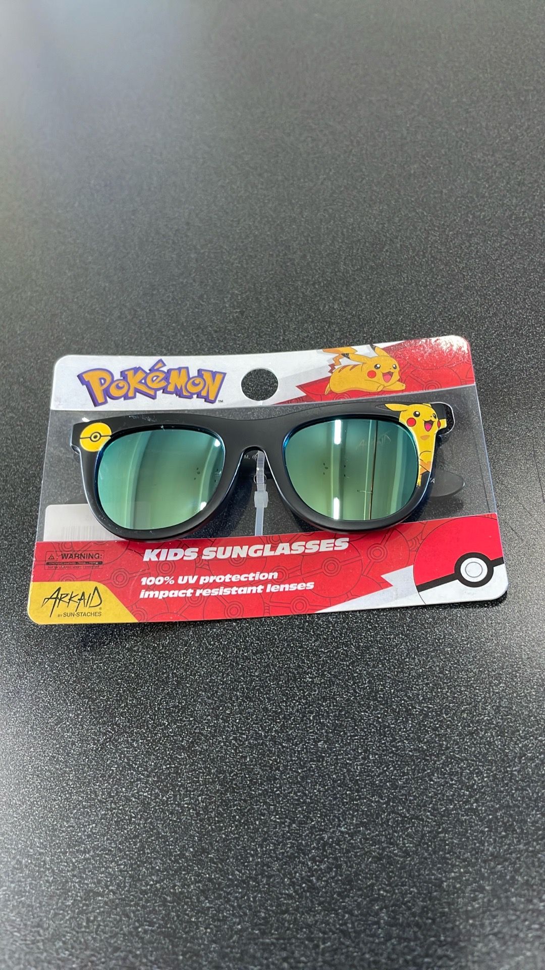 New Pokémon kids sunglasses.