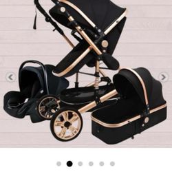 3 and 1  comfortable baby stroller 