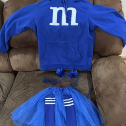Halloween M&M Costume with Accessories