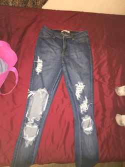 High waisted jeans from fashion nova