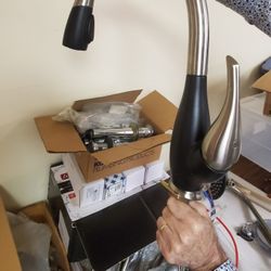 New Delta Faucet With Sprayer 
