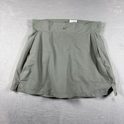 Nike Dri-Fit Bliss Lux Training Skort Women ‘s M Gray Tennis Pickleball #2391