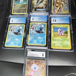 Pokemon Graded Slabs Collection
