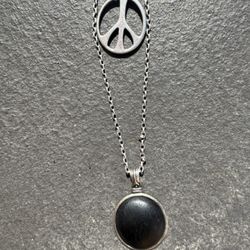 Peace Stack Necklace
