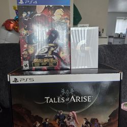 Tales Of Arise Collectors/Persona 5/ Logitech pro Mouse