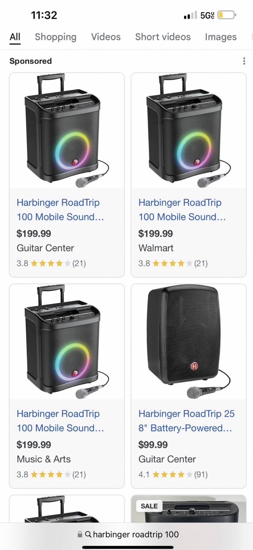 Harbinger Roadtrip Bluetooth Speaker