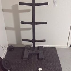 Small weight rack