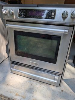 KitchenAid Stainless Steel Slide-In GasRange