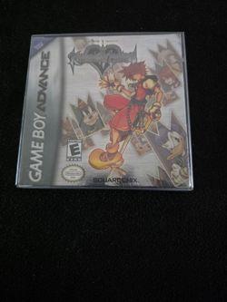 Kingdom Hearts Chain of Memories Nintendo Gameboy Advance GBA