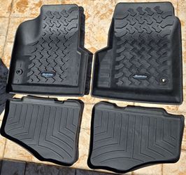 TJ Wrangler Quadratec/Weathertech floor mats