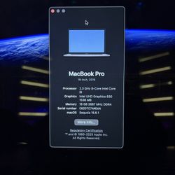 2019 MacBook Pro 16” – i9 / 1TB / 16GB 