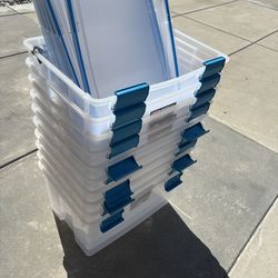 10 sterilite tubs