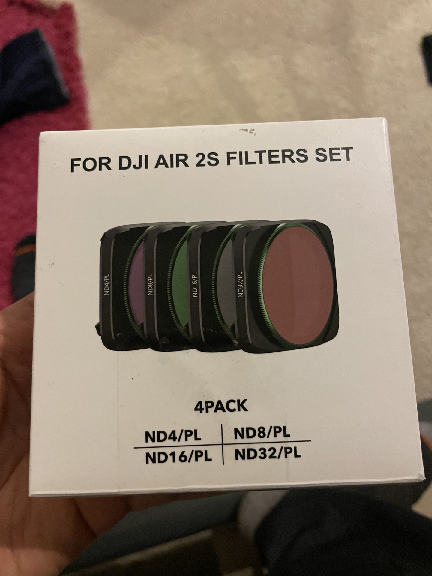 DJI air 2s ND filter set