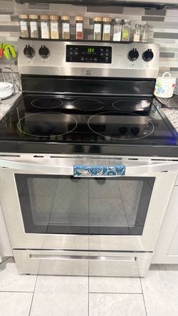 Stove Kenmore electric glass top
