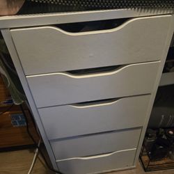 Ikea Desk with Drawers
