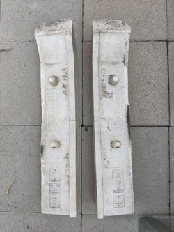 88-91 Crx Rear Bumper Foam Supports