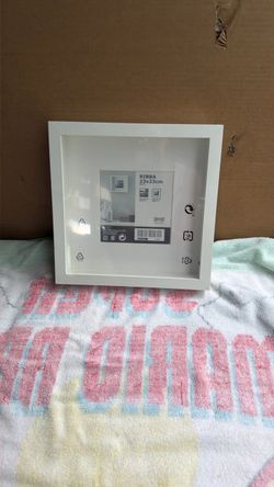 IKEA RIBBA White Picture Frame 23x23cm