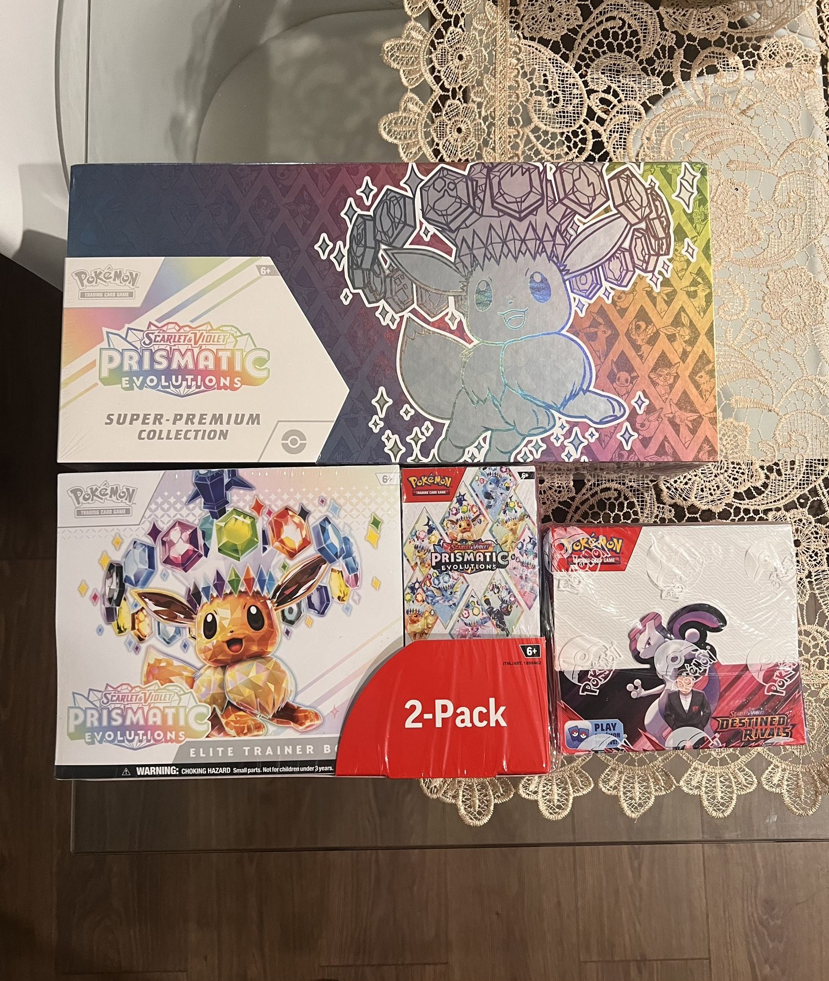 Pokemon Prismatic Evolutions and Destined Rivals
