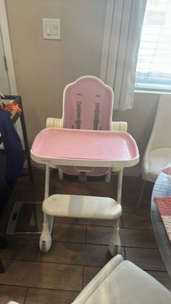Girls high chair