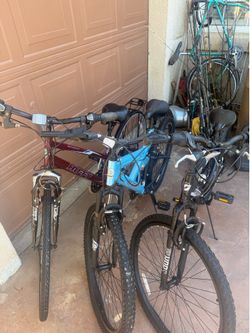 3 Adult Bicycles - Hyper, Dynacraft, Huffy