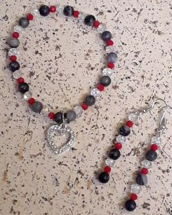 Nice Bracelet and Earring Set