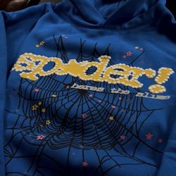 Blue Spider Hoodie 