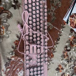 Pink Typewriter Keyboard 