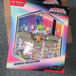 Pokemon Prismatic Evolutions Binder Collection