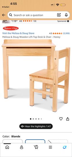 Melissa and doug children’s desk